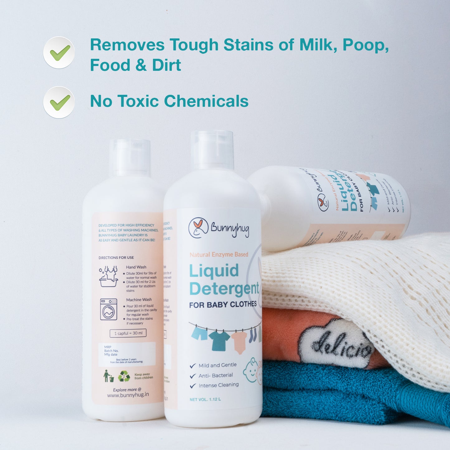 Natural Liquid Detergent for Babies